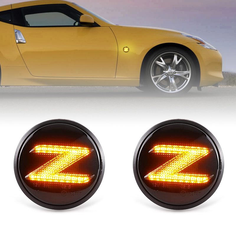 Tablet Accessories Aesthetic - ไฟ LED 2 ชิ้น สำหรับติดข้างรถยนต์นิสสัน 370Z