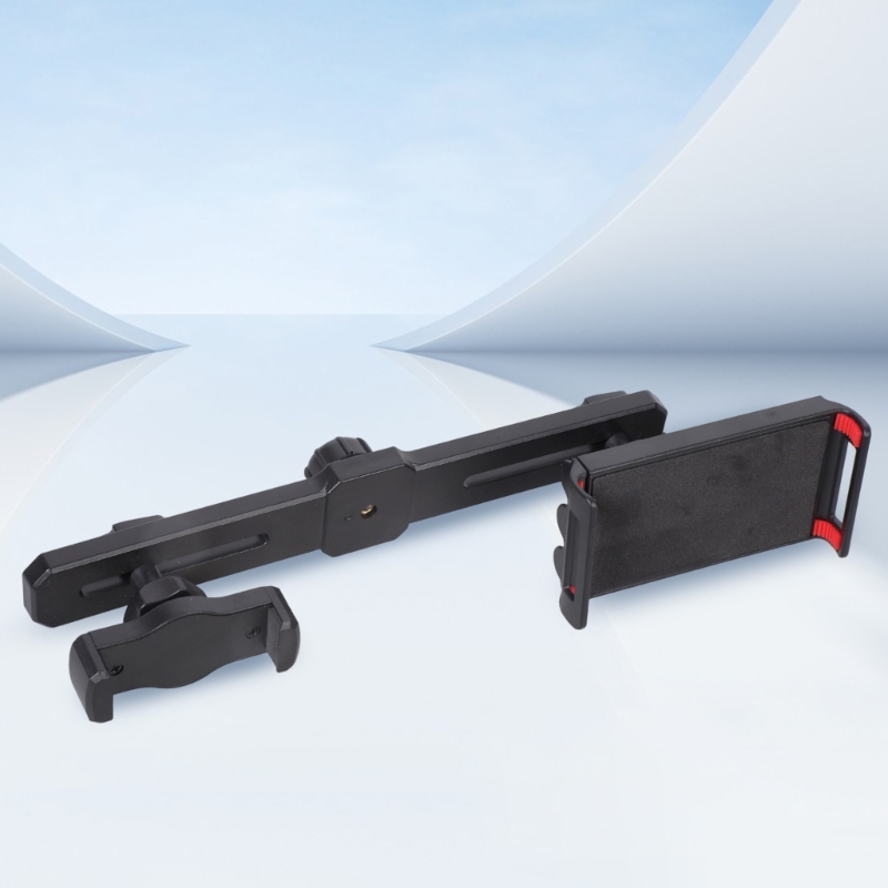 Best Tablet Accessories - โทรศัพท์ที่วางแท็บเล็ตพร้อมอะแดปเตอร์ขาตั้งกล้องขนาด 1/4 17 มม. สำหรับการถ่ายทอดสดโต๊ะรถ