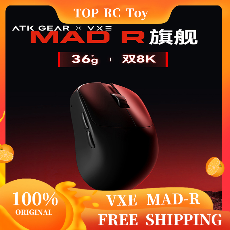 Tablet Accessories Aesthetic - VXE VGN MAD R Major เมาส์ไร้สายน้ําหนักเบาพิเศษ
