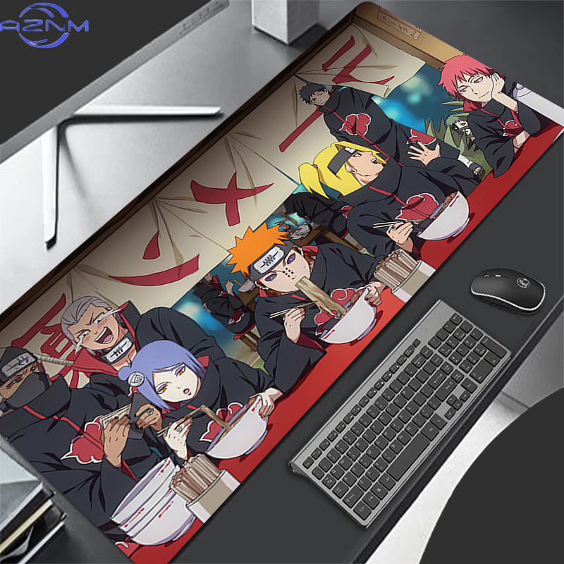 Best Tablet Accessories - แผ่นรองเมาส์ลายการ์ตูนนารูโตะ สำหรับเกมเมอร์ แท็บเล็ต คีย์บอร์ด แผ่นรองเมาส์ขนาดซม. อุปกรณ์เสริมสำหรับเล่นเกม