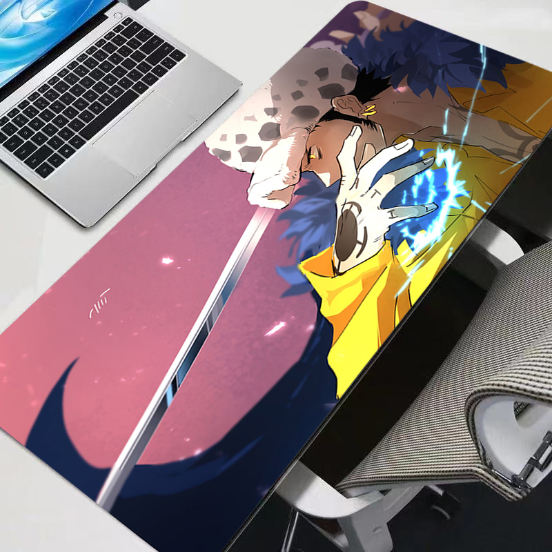 Tablet Cute Accessories - แผ่นรองเมาส์ลายการ์ตูนน่ารัก สาวอนิเมะ สำหรับเกมเมอร์ แผ่นรองโต๊ะคอมพิวเตอร์ คีย์บอร์ด วันพีซ