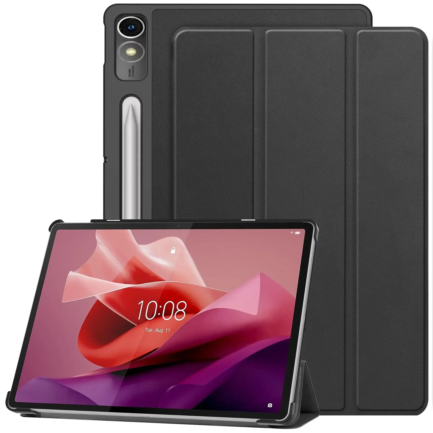 Lenovo Tablet P12 Accessories - สําหรับLenovo Tab P12 12.7 2023 แม่เหล็กTri-Folding
