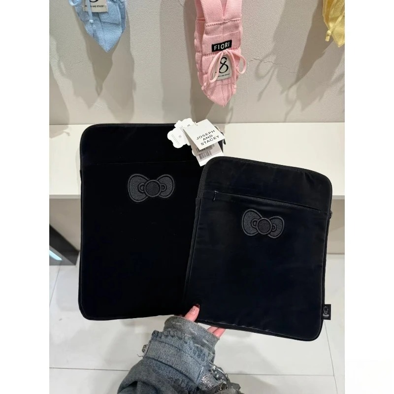 Best Tablet Accessories - กระเป๋าใส่แท็บเล็ตแบบพกพาลายการ์ตูนสาวน้อยน่ารัก Kaiti Cat กระเป๋าเก็บคอมพิวเตอร์ ของขวัญวันเกิดสำหรับเพื่อนสนิท อุปกรณ์เสริมสำหรับผู้หญิง