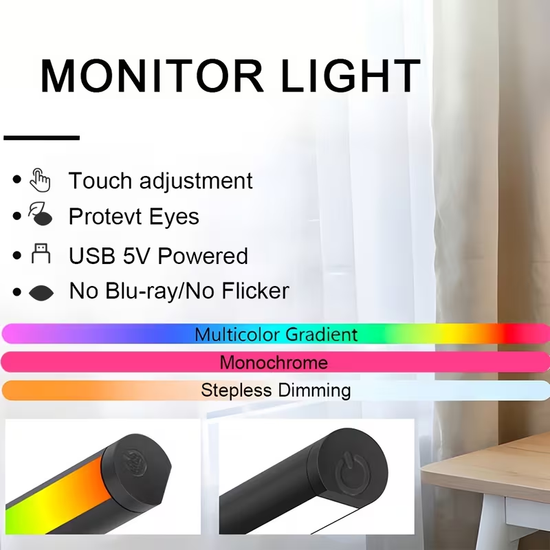 ไฟบาร์สำหรับจอคอมพิวเตอร์ ใช้พ - Tablet Accessories Aesthetic บทวิจารณ์และราคา