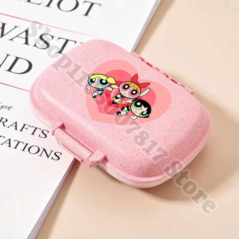กล่องเก็บยาพลาสติกพกพาลายพาวเว - Tablet Cute Accessories บทวิจารณ์และราคา