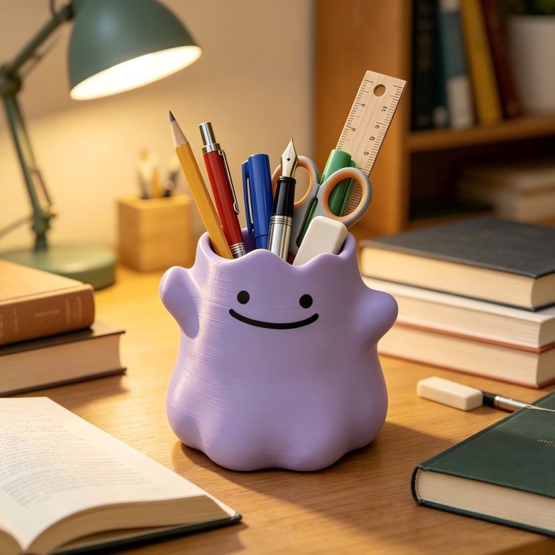 ที่ใส่ปากกาลายการ์ตูน อุปกรณ์จ - Case With Pencil Holder บทวิจารณ์และราคา