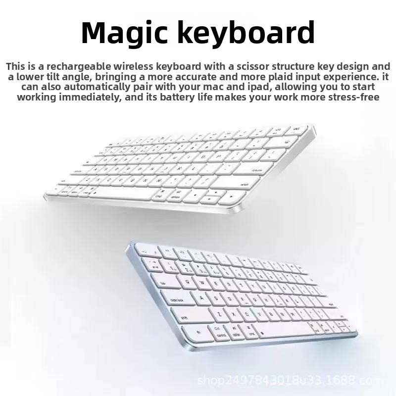 แป้นพิมพ์บลูทูธ iPad Magic Key - Tablet Accessories Aesthetic บทวิจารณ์และราคา