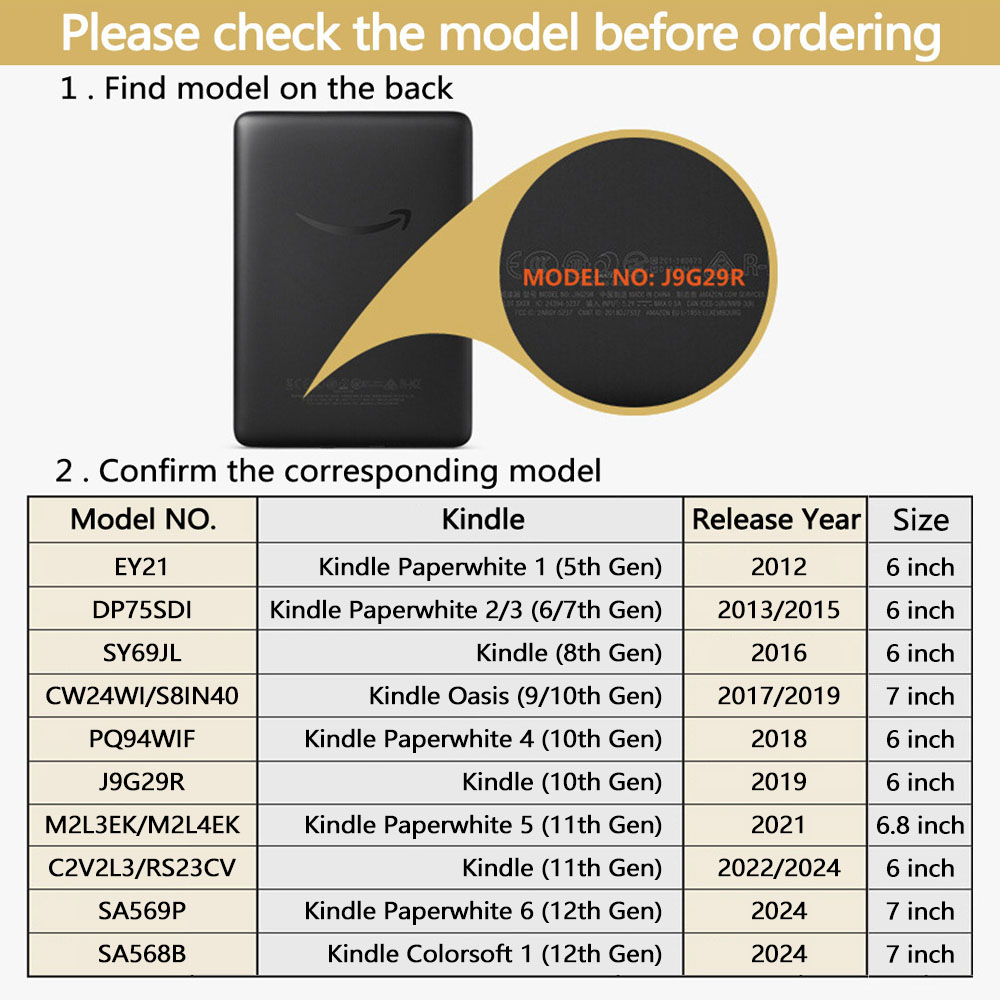 อะคริลิคแม่เหล็กสําหรับKindle  - Kindle Tablet Accessories บทวิจารณ์และราคา
