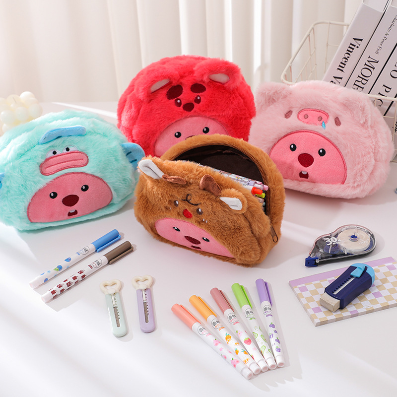 กระเป๋าใส่ดินสอการ์ตูนน่ารักสำ - Case With Pencil Holder บทวิจารณ์และราคา